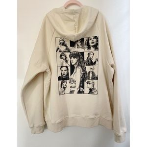 Taylor Swift Eras Cream Hoodie